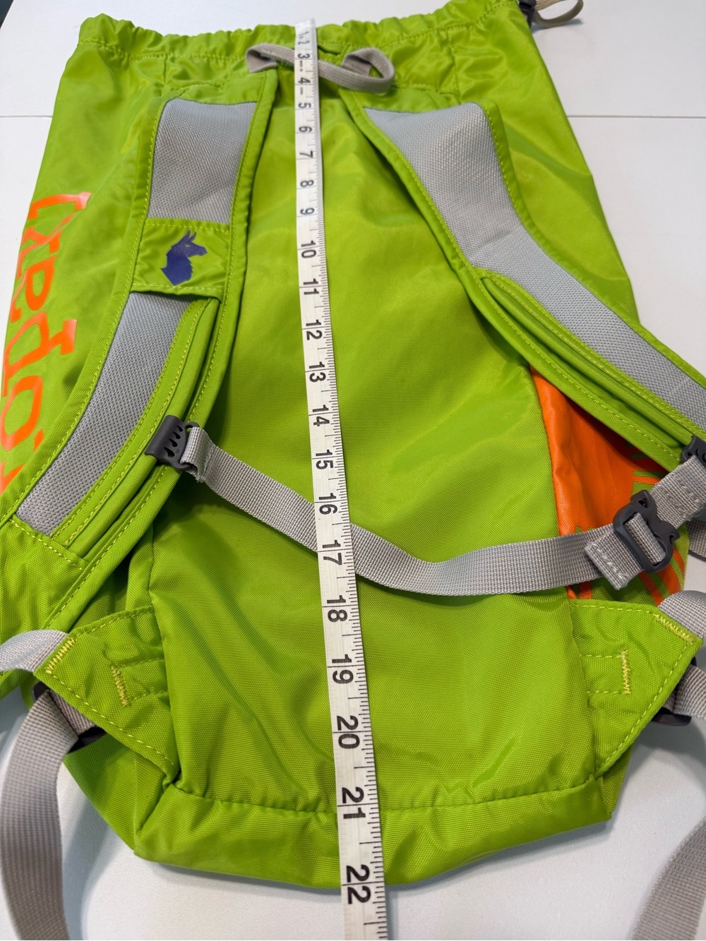 Cotopaxi Luzon Eighteen Del Dia Hiking Backpack Drawstring Green 18L - Picture 9 of 13